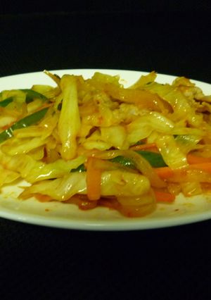 豚肉と野菜の豆板醤炒め-レシピのメイン写真