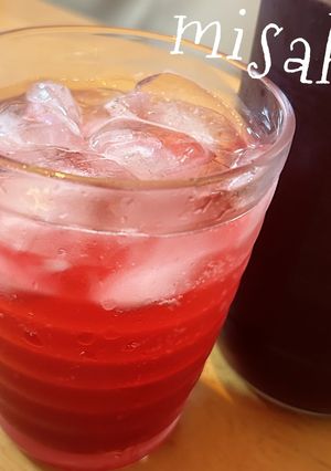 夏バテ予防☆赤しそジュース-レシピのメイン写真