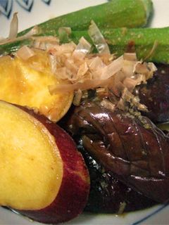 茄子とさつま芋の焼き浸し-レシピのメイン写真