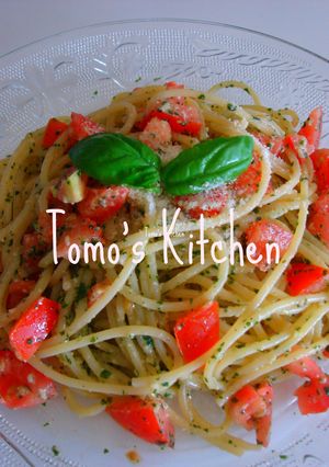 イイ香り~ジェノベーゼパスタ♪-レシピのメイン写真
