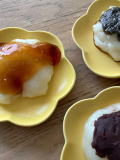 1人分!お餅で和菓子3種-レシピのメイン写真