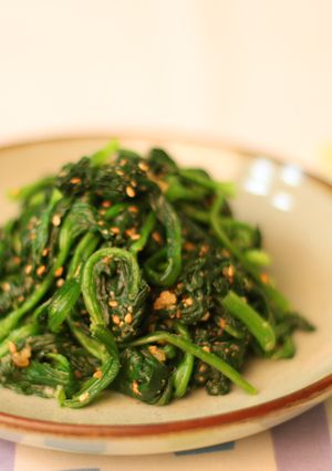 No.34 ほうれん草のナムル 韓国料理-レシピのメイン写真