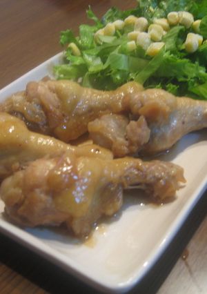圧力鍋で手羽元やわらか煮-レシピのメイン写真