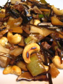 油なし!カシューナッツと野菜の中華風炒め-レシピのメイン写真