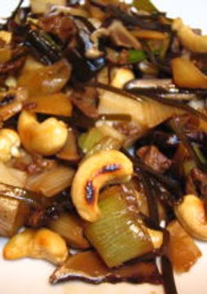 油なし！カシューナッツと野菜の中華風炒め-レシピのメイン写真