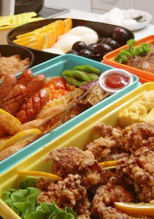 運動会のおべんとう　小学校　2009-レシピのメイン写真