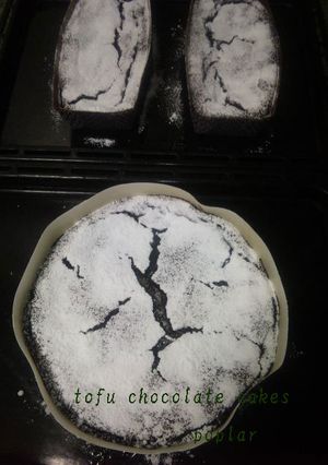 混ぜて焼くだけ♡お豆腐ショコラ-レシピのメイン写真
