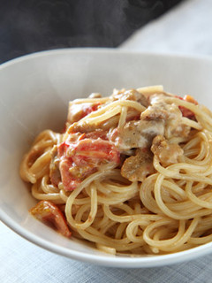 トマトとウニのクリームパスタ-レシピのメイン写真