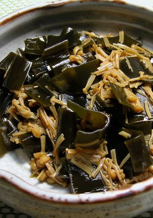 昆布とエノキダケのつくだ煮-レシピのメイン写真