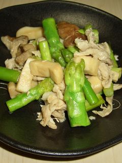 アスパラと豚肉のオイスターソース炒め-レシピのメイン写真
