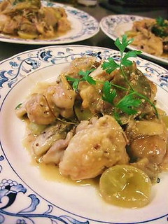 鶏肉と白ぶどうのワイン煮-レシピのメイン写真