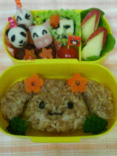 ☆☆キャラ弁☆☆シナモンフレンズモカ-レシピのメイン写真