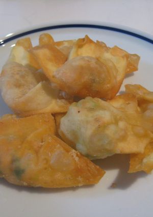 塩鮭のあげワンタン-レシピのメイン写真