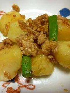 ほっこりジャガイモのそぼろ煮-レシピのメイン写真