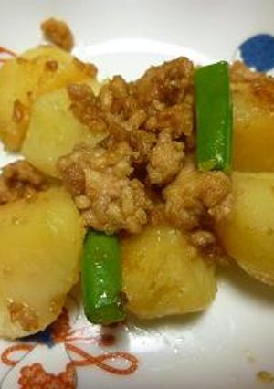 ほっこりジャガイモのそぼろ煮-レシピのメイン写真