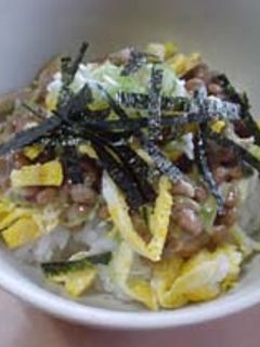 納豆丼-レシピのメイン写真