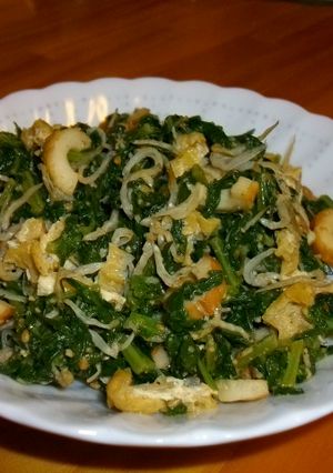 旨い、大根葉の炒め煮-レシピのメイン写真