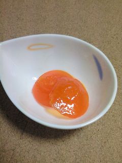 黄身の味噌漬け(減塩バージョン)-レシピのメイン写真