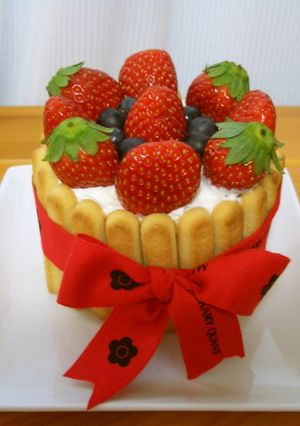 １歳★一緒に食べれる誕生日ケーキ★-レシピのメイン写真