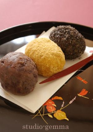 あんこ・きなこ・黒ゴマ　定番簡単おはぎ☆-レシピのメイン写真