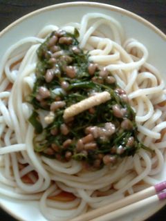 納豆めかぶのぶっかけうどん-レシピのメイン写真