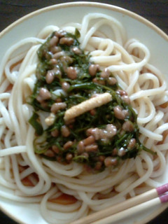 納豆めかぶのぶっかけうどん-レシピのメイン写真