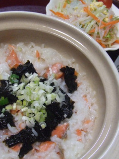鮭&海苔の佃煮☆雑炊-レシピのメイン写真
