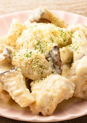 鶏肉とエリンギの濃厚チーズクリーム-レシピのメイン写真