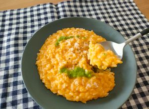トマトスープでチーズリゾット-レシピのメイン写真