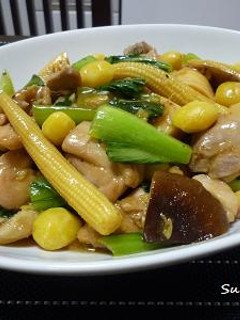 鶏肉と野菜のオイスターソース炒め-レシピのメイン写真