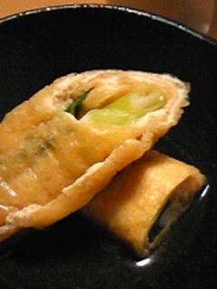 油揚げと長ねぎだけ♪巻き巻き煮-レシピのメイン写真