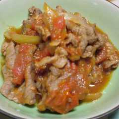 รูปของ ささっと牛肉のトマト煮込み