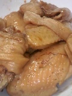 手羽先と麩のコラーゲン煮-レシピのメイン写真