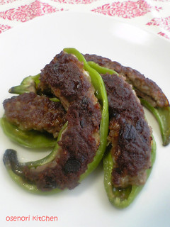 青唐辛子の肉詰め-レシピのメイン写真