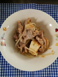 豚こま肉と厚揚げともやし炒め-レシピのメイン写真