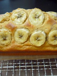 ノンシュガーノンオイルきなこバナナケーキ-レシピのメイン写真