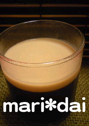 濃厚モカソースで本格派★コーヒーゼリー-レシピのメイン写真