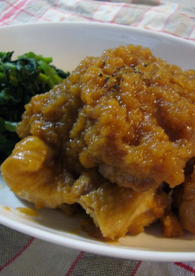 鶏肉のおろし玉ねぎ柔らか焼き-レシピのメイン写真
