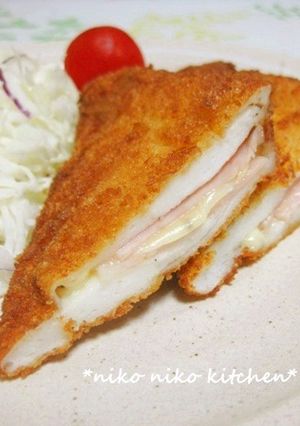 サクッ☆ふわ♪はんぺんのハムチーズフライ-レシピのメイン写真