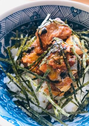 かんづめ丼●鯖味噌海苔丼-レシピのメイン写真