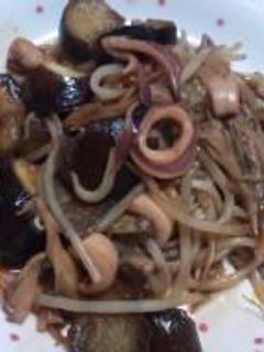 イカと野菜のオイスターソース炒め-レシピのメイン写真