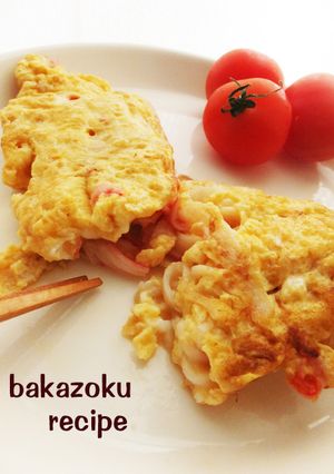 カニカマの卵焼き-レシピのメイン写真