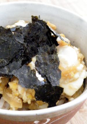 お豆腐と卵、ヘルシーな他人丼？-レシピのメイン写真
