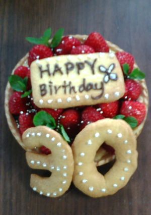 ☆バースデーケーキ☆苺タルト☆-レシピのメイン写真