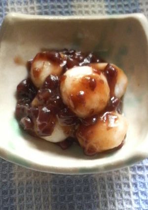 3分で簡単★レンジで団子-レシピのメイン写真