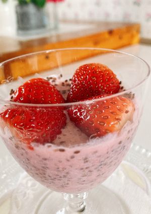 かぶら蒸＊苺チアプリン＊豚肉白菜重ね煮-レシピのメイン写真
