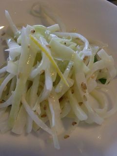 大根の皮&レモンの皮のサラダ-レシピのメイン写真