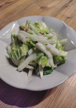 白菜の梅サラダ-レシピのメイン写真