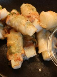 わさび風味♪長芋のしそ豚巻き-レシピのメイン写真