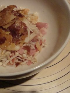 パリパリ♪えのきとベーコンの炒め物-レシピのメイン写真